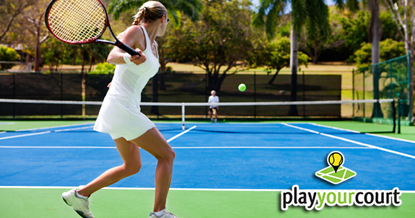 PlayYourCourt.com for personal tennis coaching at your court
