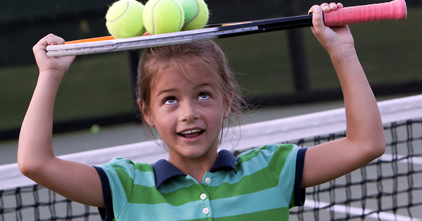 Tennis is great for balance