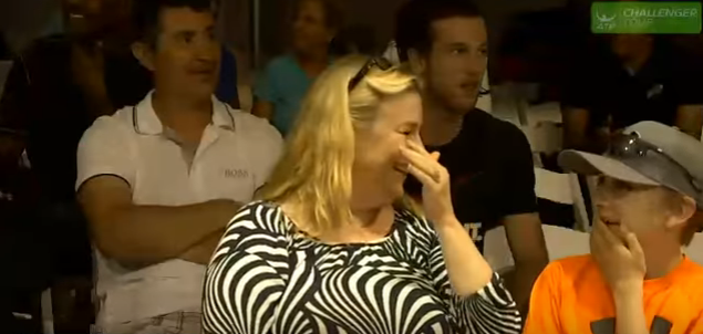 VIDEO: Sarasota Tennis Match Interrupted By Loud Love Making!