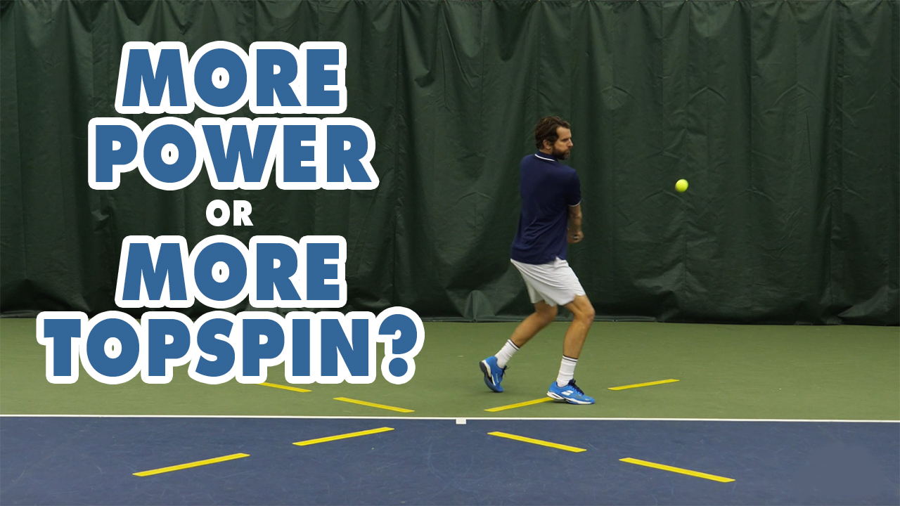 How To Get More POWER On Drives And TOPSPIN By Shaping The Ball