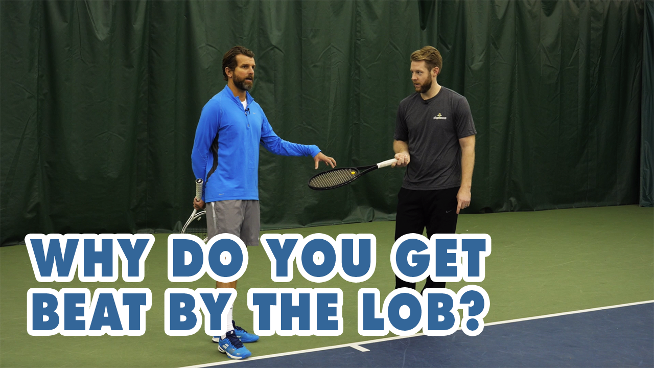 Stop Getting BEAT By The LOB - Tennis Lesson