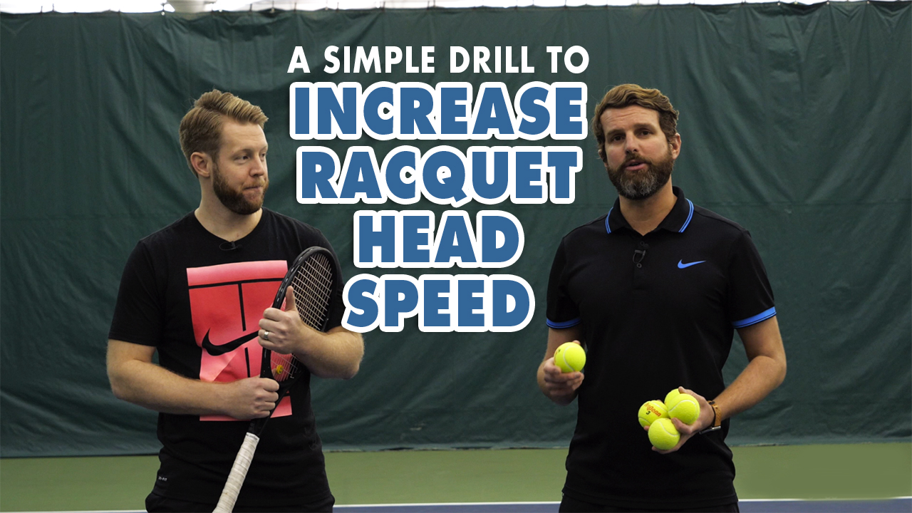 A SIMPLE Drill to ADD MORE Racquet Head SPEED Play Your Court Tennis Tips and Information