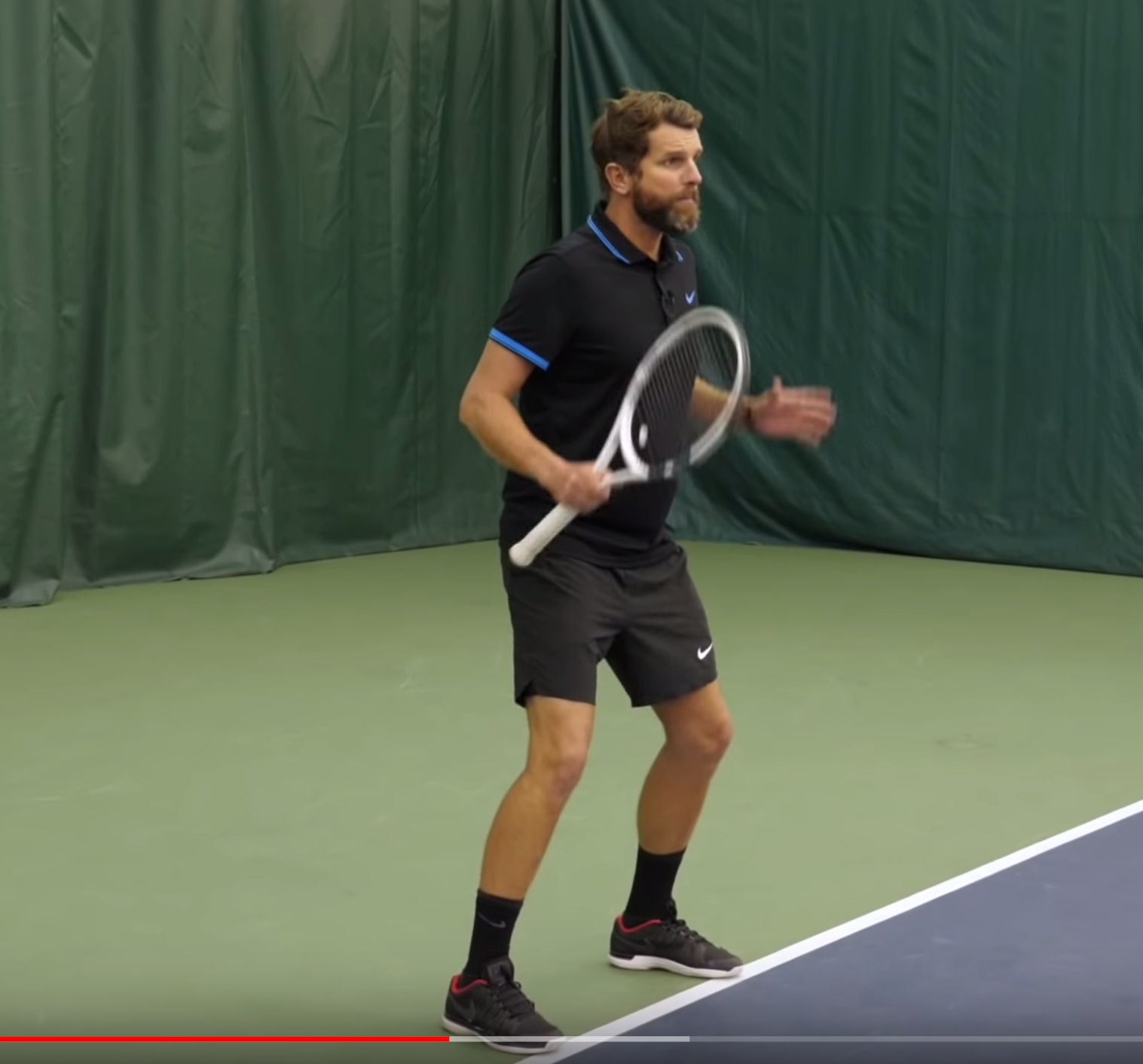 tennis instruction basics: footwork and the side shuffle