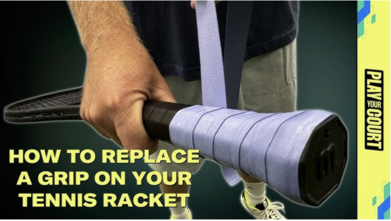 How To Regrip A Tennis Racquet: Overgrip Buying Guide
