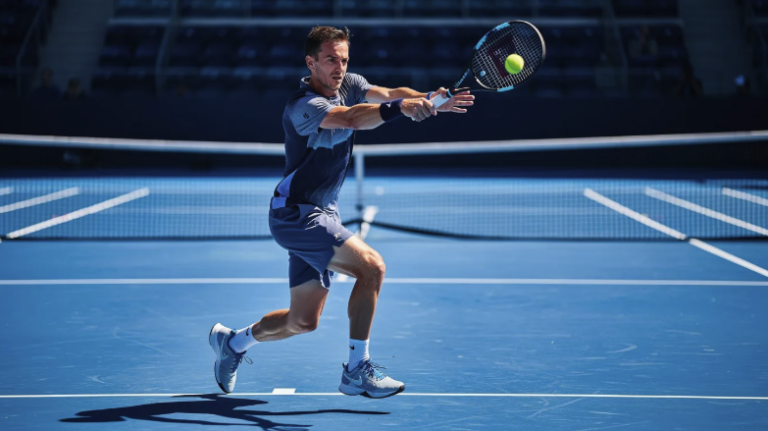 powerful backhand